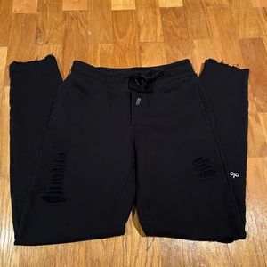 ALO Ripped Sweatpants